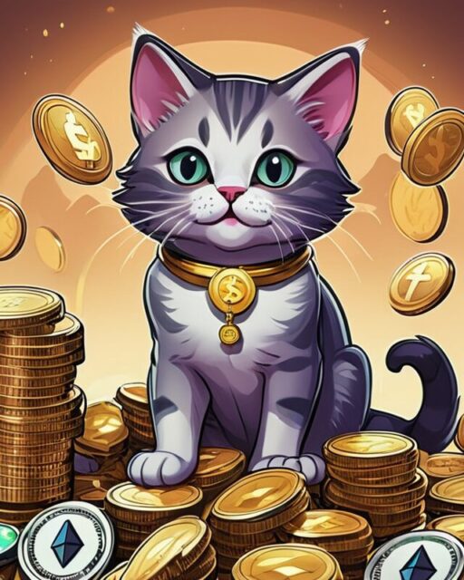 1 - Crypto Kitties ethereum money big win cat