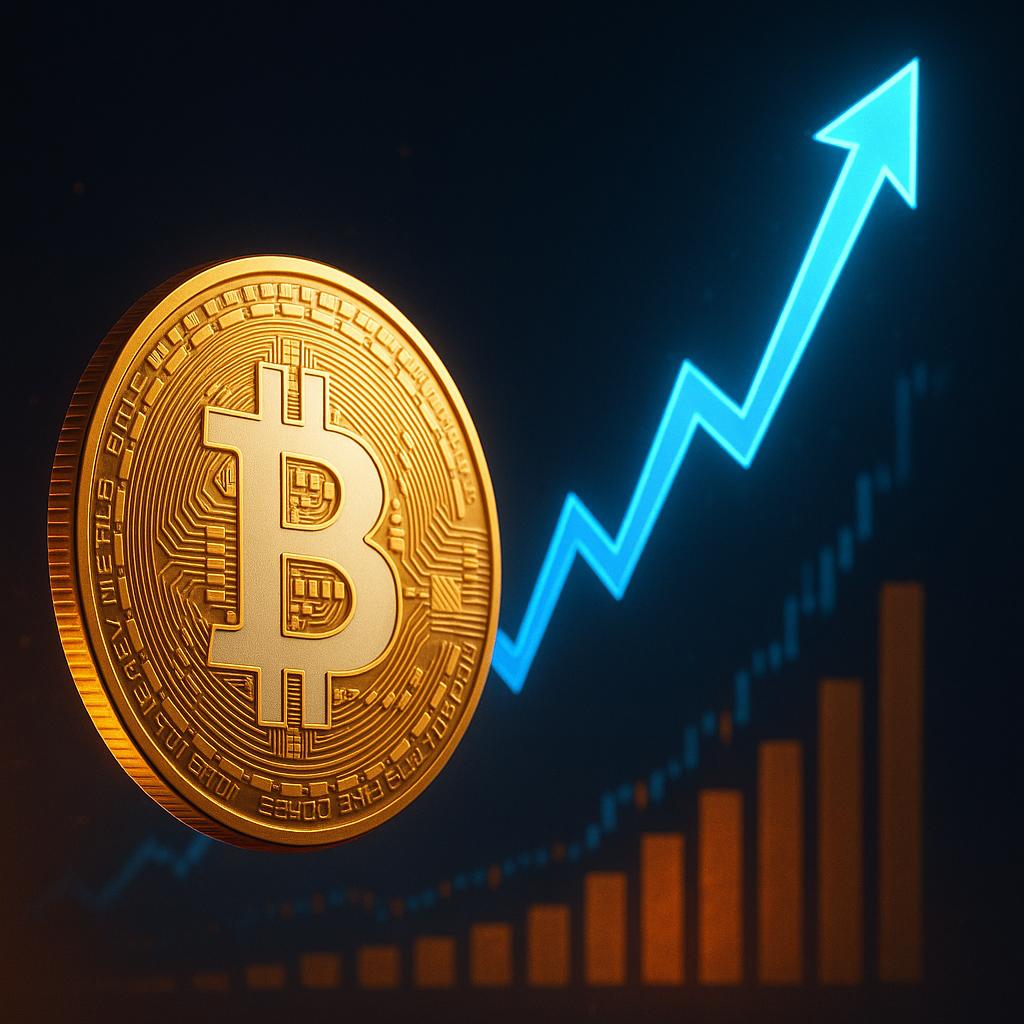 rust-bitcoinu-akcie-tezaru